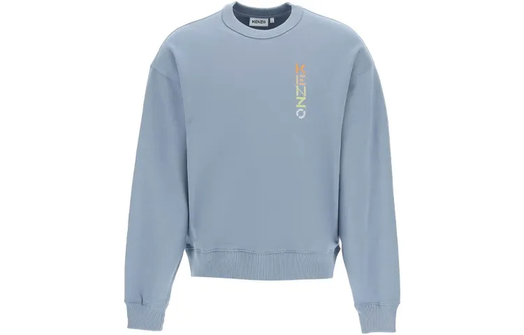 KENZO Letter Logo SS22 Sweatshirt Men's Blue