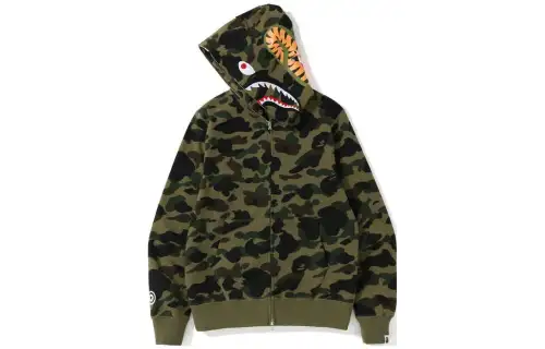 Bape 1st Camo Shark Wgm Full Zip Hoodie