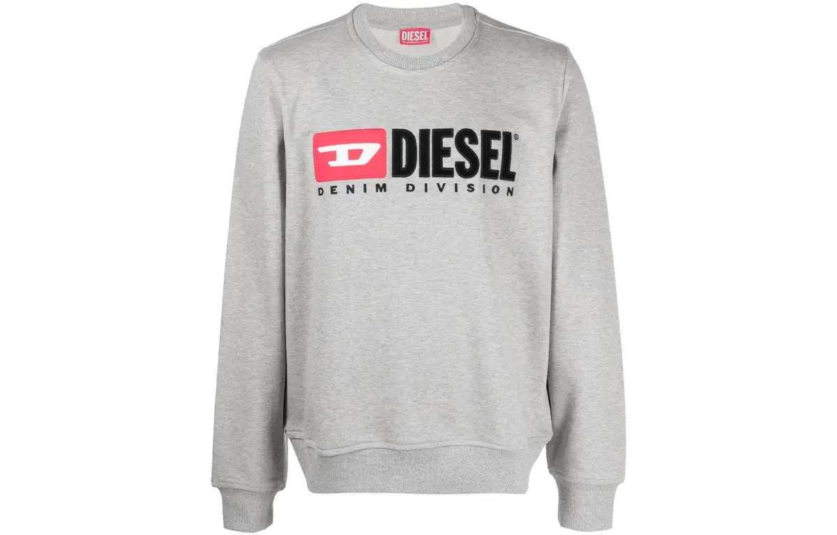 DIESEL Kids Logo Crew neck Sweatshirt