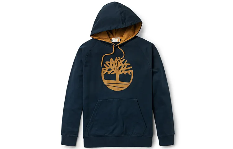 Timberland Sweatshirts Men's Dark Sapphire Hooded Moderate Regular