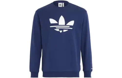 Adidas Originals Sweatshirt Japan Version Men's Dark Blue