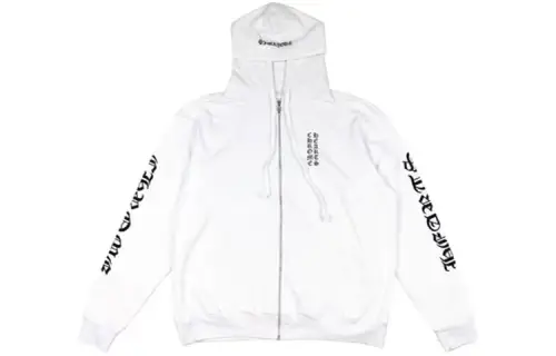 Chrome Hearts logo-print hoodie