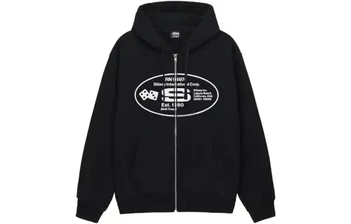 Stussy Oval Corp. Zip Hoodie