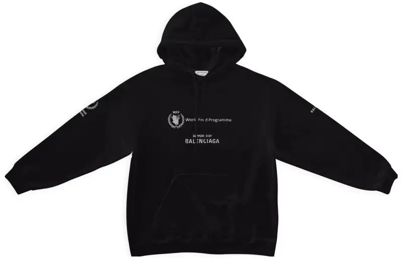 Balenciaga x Wfp FW22 Sweatshirt Men's Black