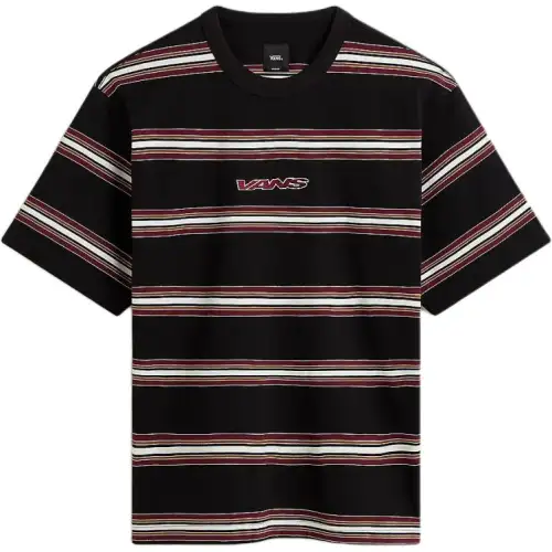 Vans Stripe Mesa Stripe T Shirt T Shirt Men's Black