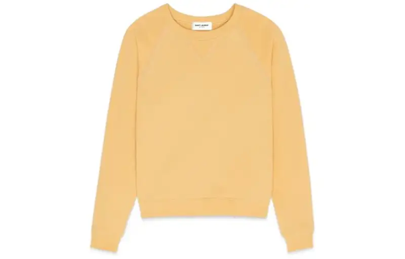 SAINT LAURENT Sweatshirt Men's Yellow