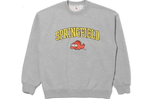 Levis x THE SIMPSONS Sweatshirt Men's Gray