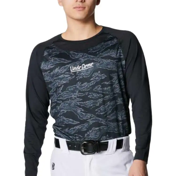 Under Armour HeatGear SS25 T Shirt Men's Black/White