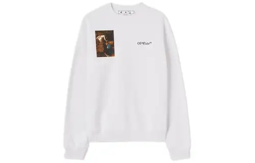 OFF WHITE Sweatshirt Men's White