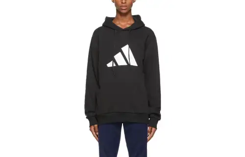 Adidas Originals Sweatshirts Men's Black Hooded Moderate Regular
