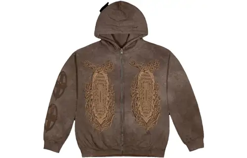 Travis Scott Utopia God's Country Zip Hoodie