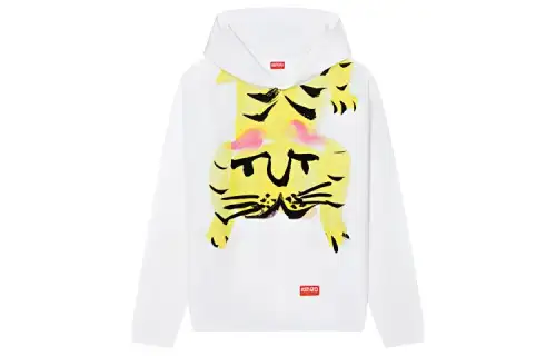 【Previous Season】tiger-illustration pullover hoodie