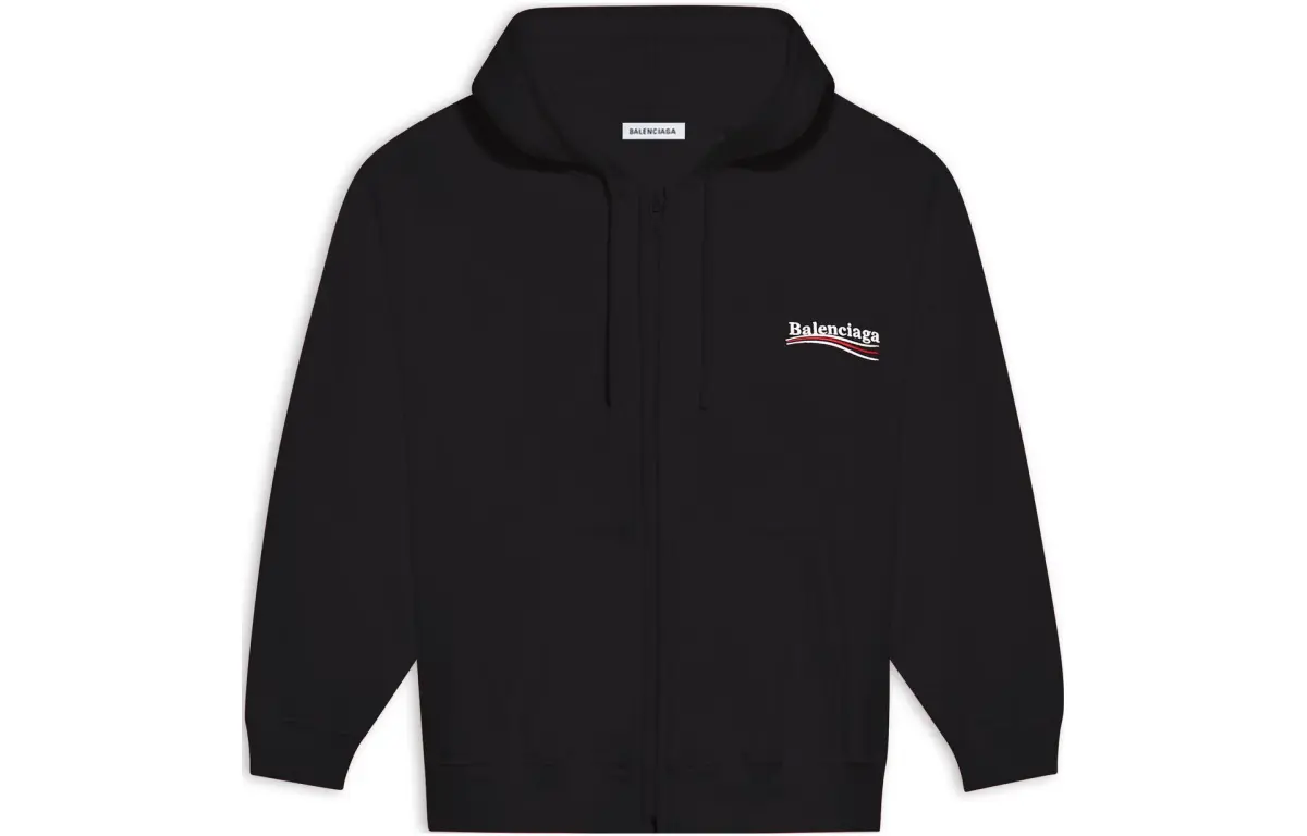 Balenciaga FW22 Sweatshirt Slim Fit Men's Black