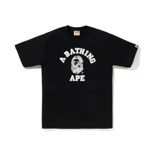 Bape Floral Camo College Tee