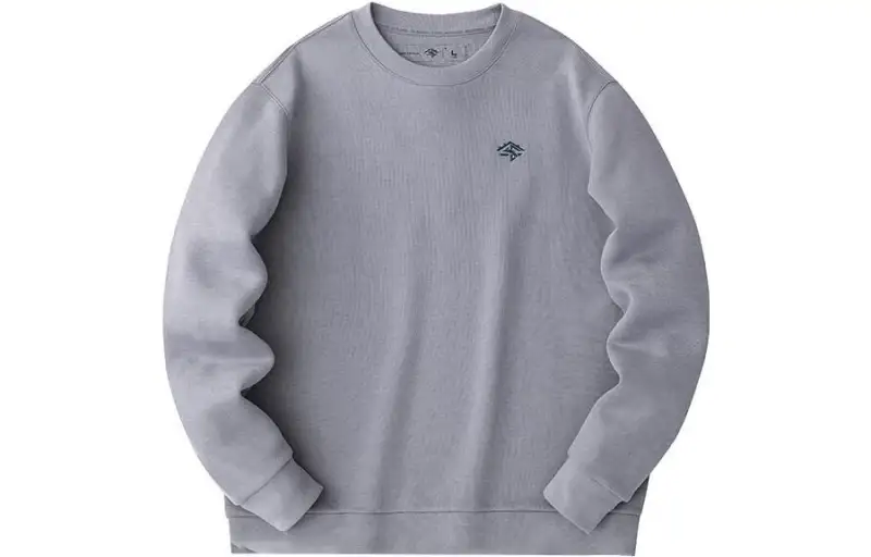 Anta Basketball Collection Sweatshirt Men's Medium Gray