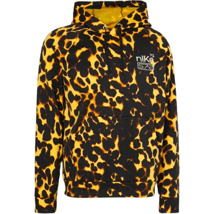Nike Therma Fit Hooded Fitness Pullover Sweatshirt Men's Yellow