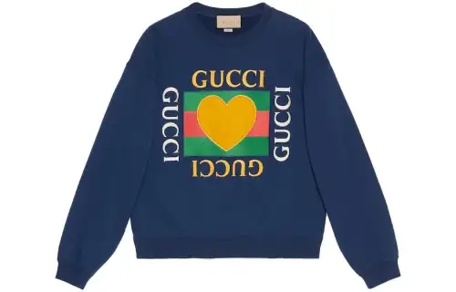 GUCCI FW23 Sweatshirt Men's Blue