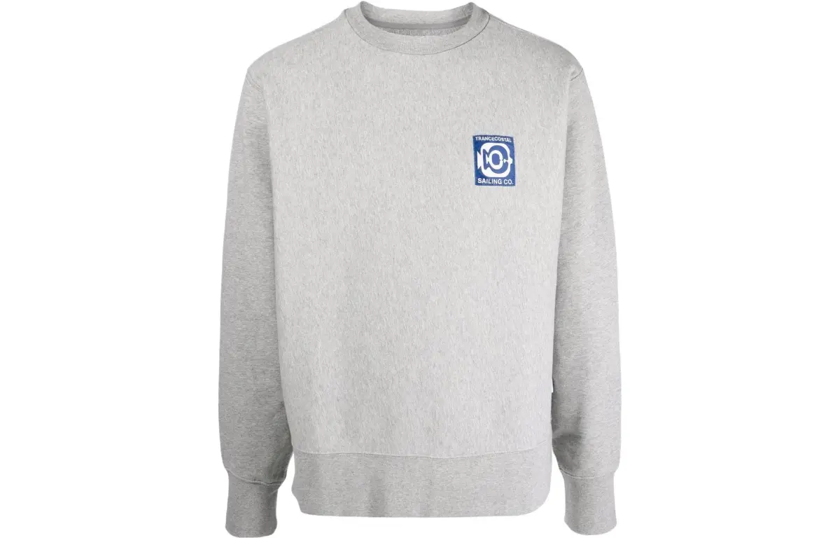 Vans Sweatshirts Men's Gray Crew Neck Moderate