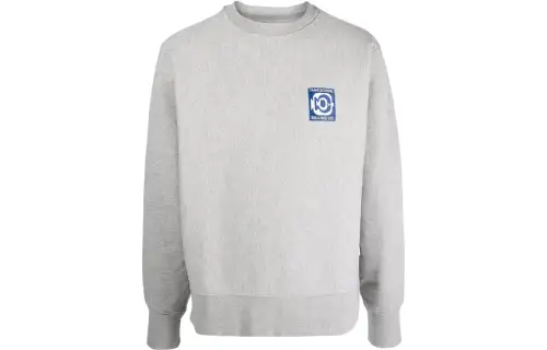 Vans Sweatshirts Men's Gray Crew Neck Moderate