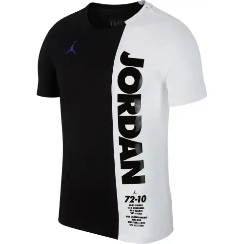 Jordan T Shirt Men's Black White
