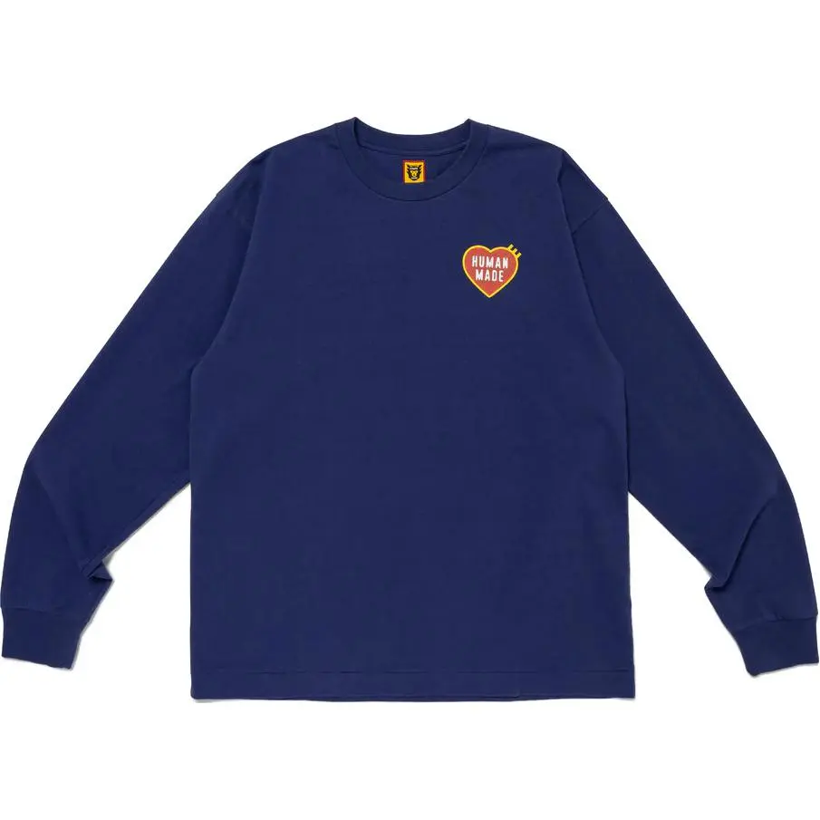 HUMAN MADE FW24 T Shirts Unisex Crew Neck Moderate Straight Fit