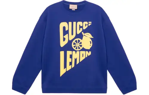 GUCCI Lemon Print Sweatshirt
