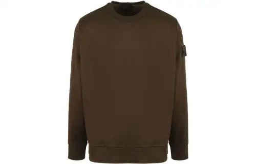 STONE ISLAND Compass-patch Crew-neck Sweatshirt