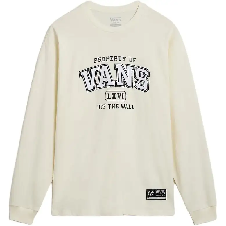 Vans T Shirts Unisex White Crew Neck Moderate