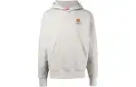 Kenzo logo-print long-sleeved hoodie