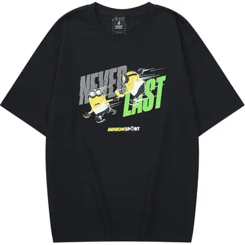 Skechers x MINIONS T Shirt Unisex Carbon Black