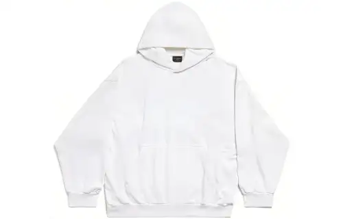 Balenciaga Logo print Cotton Hoodie