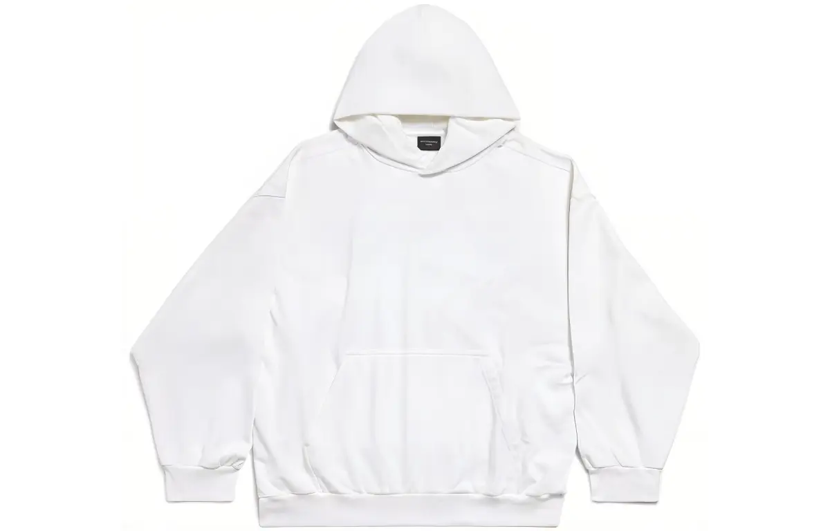 Balenciaga Logo print Cotton Hoodie