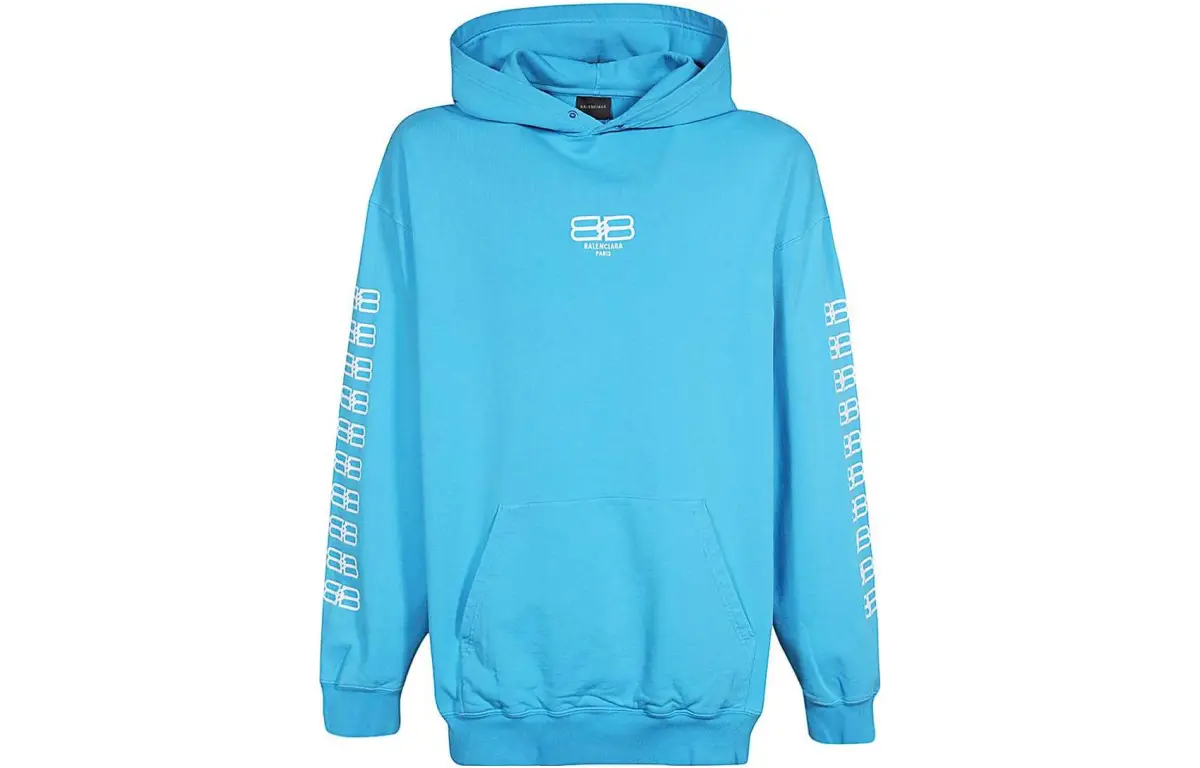 Balenciaga Sweatshirt Men's Blue