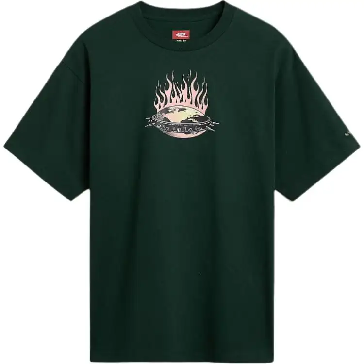 Vans Skate Global Dominance T Shirt Men's Green
