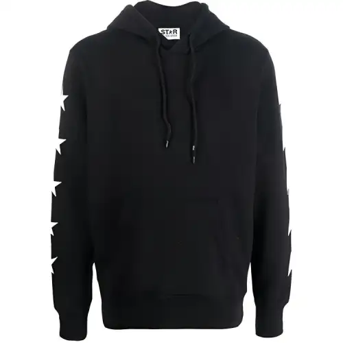 Golden Goose Deluxe Brand Star Printed Drawstring Hoodie