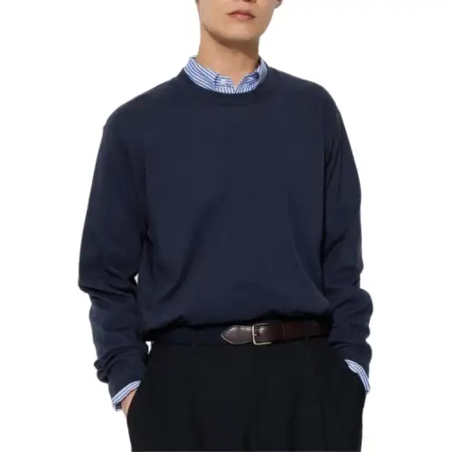 UNIQLO T Shirt Unisex Navy Blue