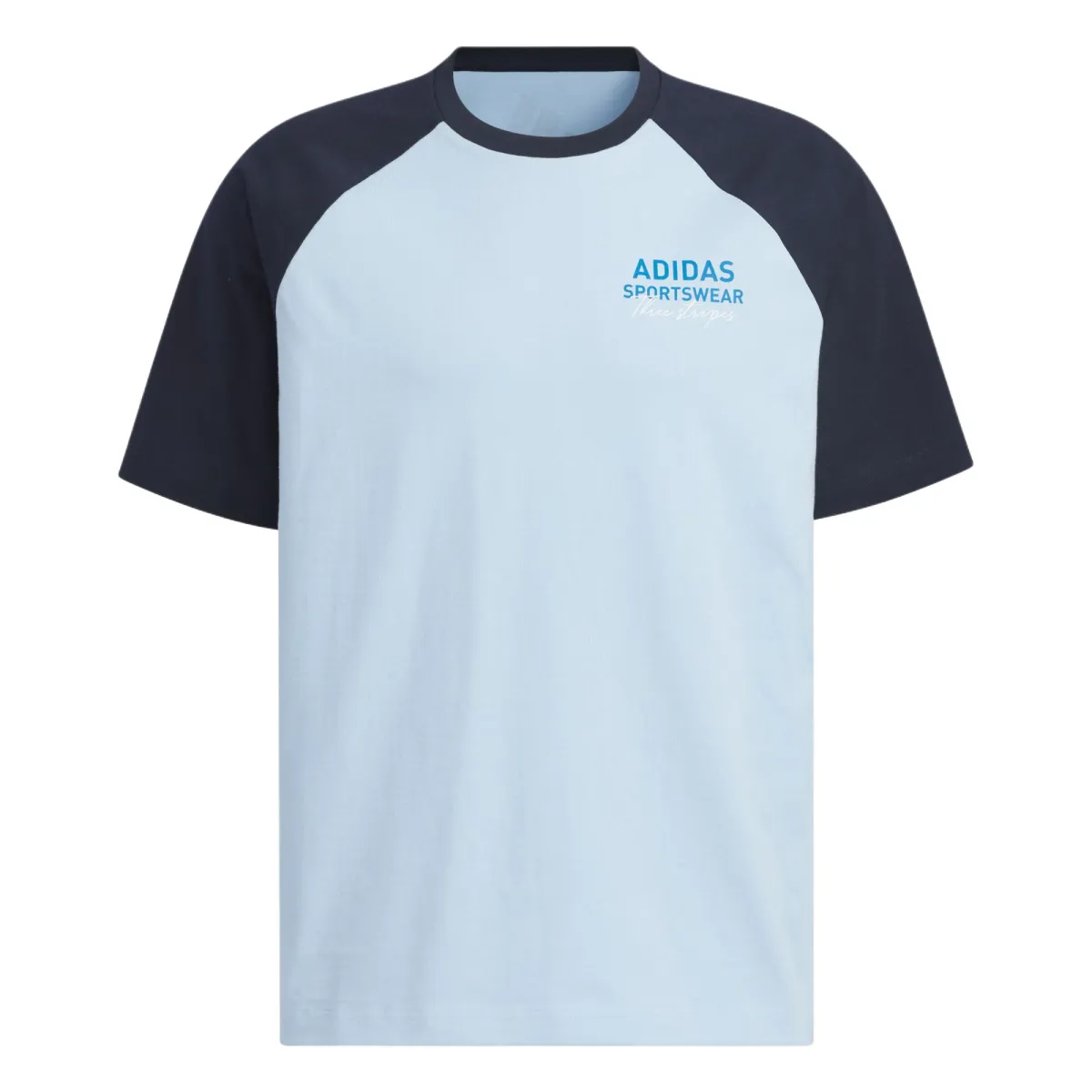 Adidas T Shirt Unisex Pink Blue/Legend Ink