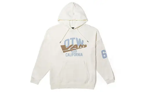 Vans Sweatshirts Unisex Ecru Hooded Moderate Regular