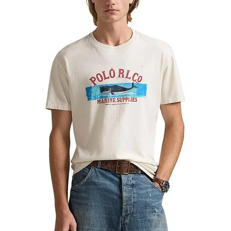 Polo Ralph Lauren Graphic Printed Crewneck T Shirt