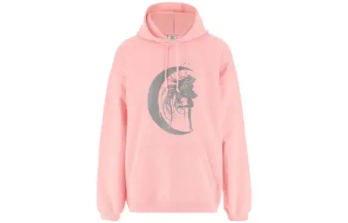 Vetements Sweatshirts Men's Pink Hooded Moderate Regular