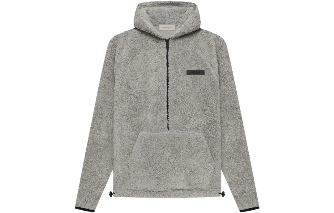 Fear Of God Essentials Polar Fleece Half Zip Hoodie