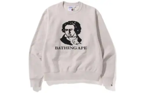 Bape Beethoven Relaxed Fit Crewneck Sweatshirt