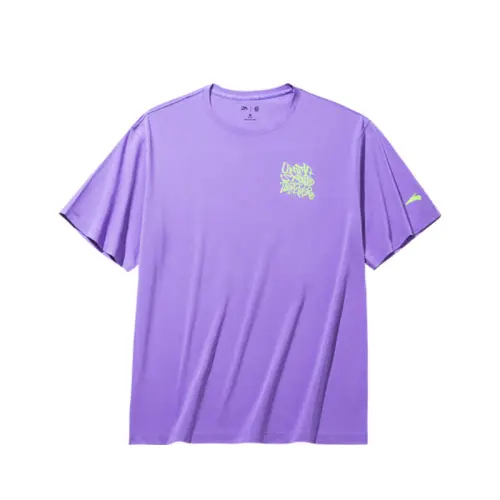 Anta T Shirt Unisex Jasmine Purple
