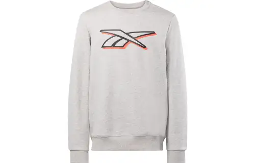 Reebok Vector Pack Reebok Identity Logo Sweatshirt Men's Medium Gray