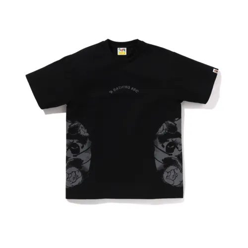 Bape Japanese Tattoo Side Big Ape Head Tee