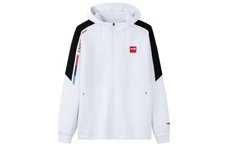 Anta Comprehensive Training Collection Sports Lifestyle Collection Sweatshirt Men's White