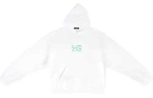 Balenciaga 520 Capsule Sweatshirts Unisex White Hooded Moderate Other