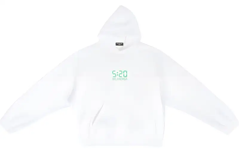 Balenciaga 520 Capsule Sweatshirts Unisex White Hooded Moderate Other