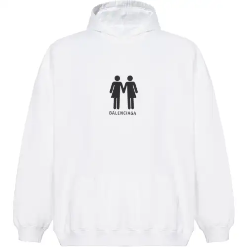 Balenciaga printed hoodie