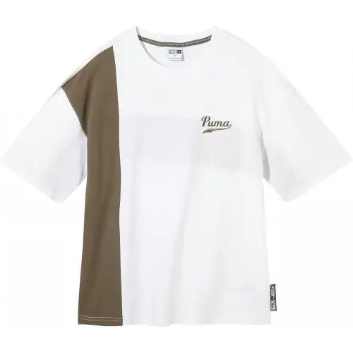 PUMA T7 Iconic Track T Shirt Men's White